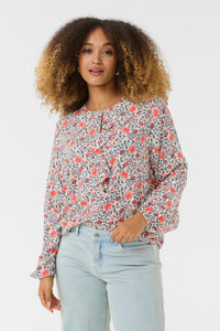 Cream Bluse Naomi