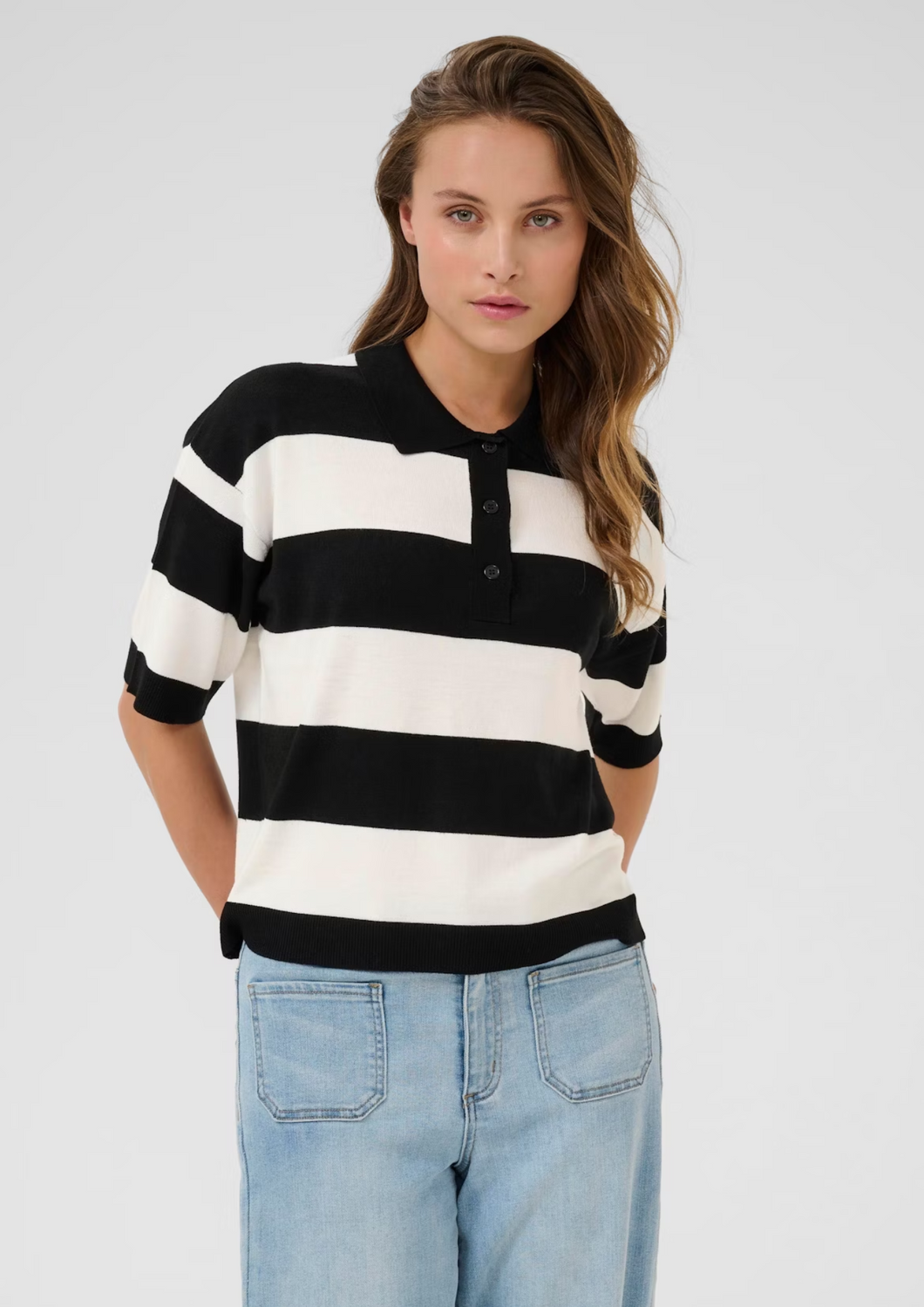 Kaffe Poloshirt Lizza