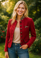 Laden Sie das Bild in den Galerie-Viewer, White Label Blazer aus Wolle