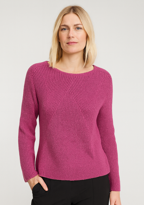 Gollehaug Pullover mit U-Boot-Ausschnitt & extra Rollkragen