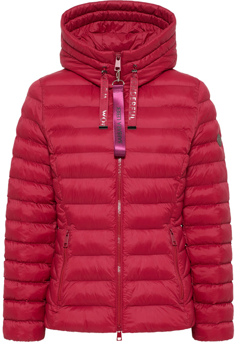Barbara Lebek Steppjacke Rot