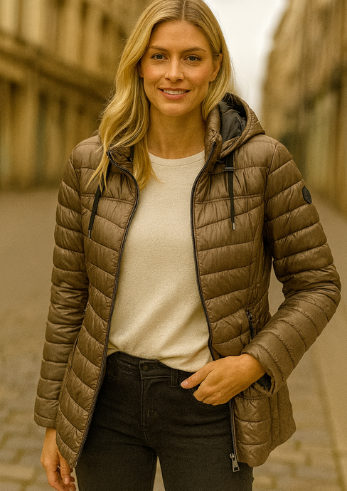 Barbara Lebek Jacke Nougat