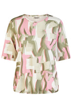 Laden Sie das Bild in den Galerie-Viewer, Barbara Lebek T-Shirt Khaki Blush