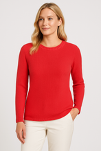 Laden Sie das Bild in den Galerie-Viewer, Bella Donna Strickpullover Lobster