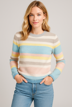 Laden Sie das Bild in den Galerie-Viewer, Bella Donna Ringelpullover in zwei Farben