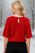 Laden Sie das Bild in den Galerie-Viewer, Ichi Glowy Red Top