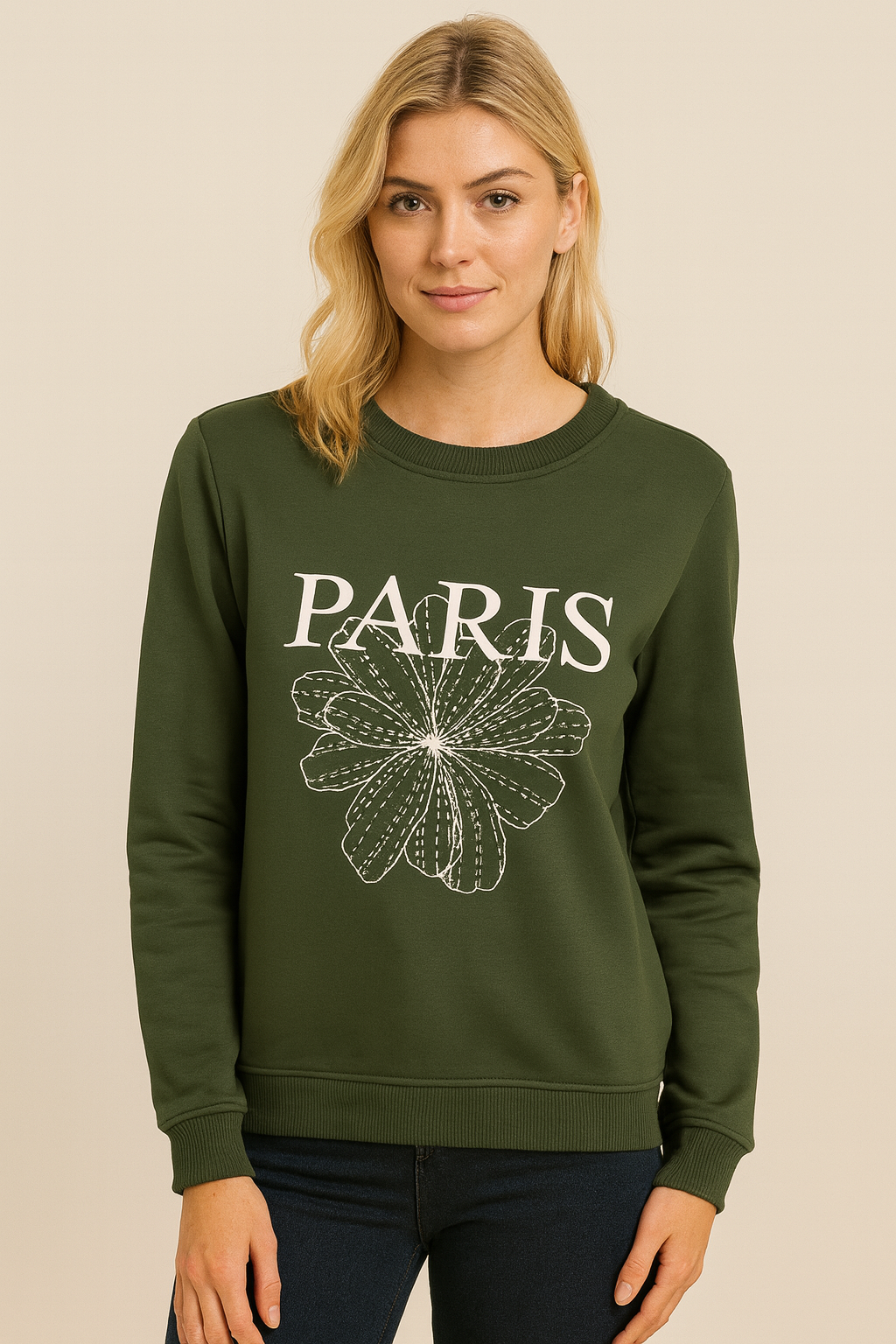 Freequent Sweater Paris Blossom