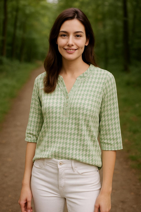 Bella Donna Bluse City Chic Grün