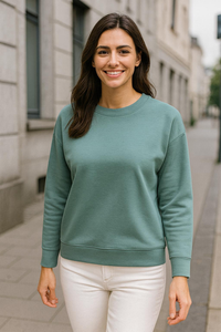 Bella Donna Wohlfühlpullover Petrol
