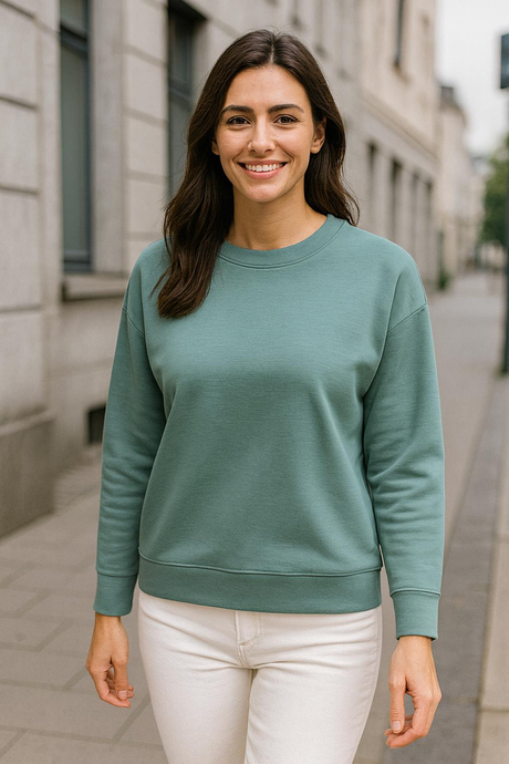 Bella Donna Wohlfühlpullover Petrol