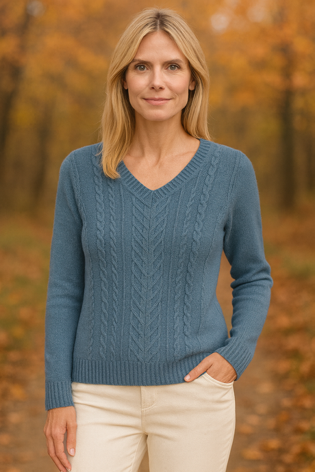 Bella Donna Strickpullover Zopftraum