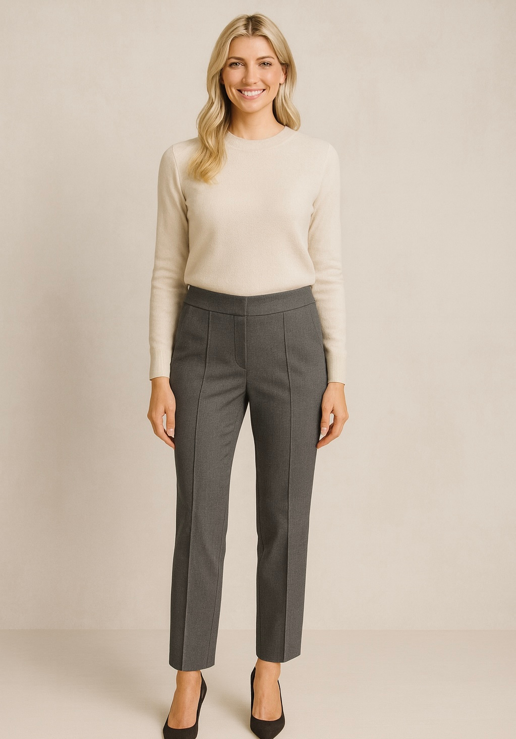 Stark Hose Marlene Grau