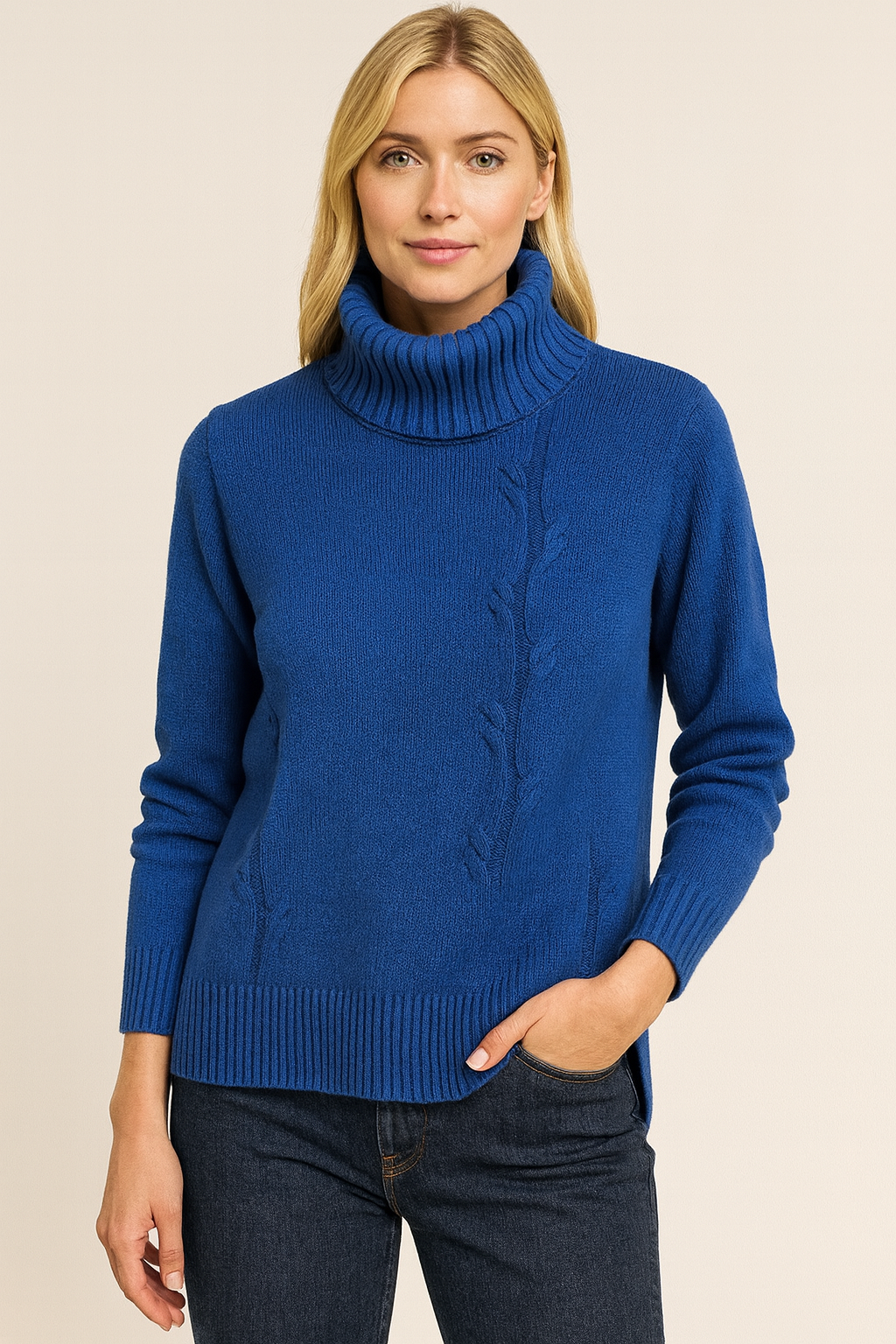 Bella Donna Strickpullover Turtleneck
