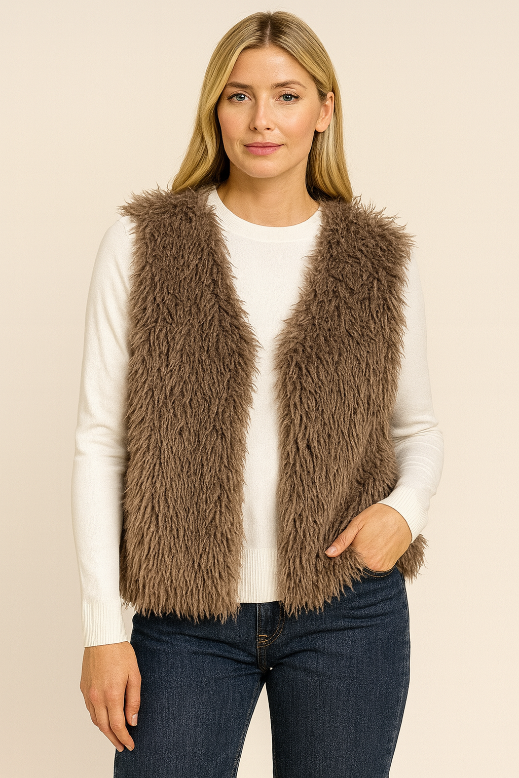 Freequent Weste Fluffy