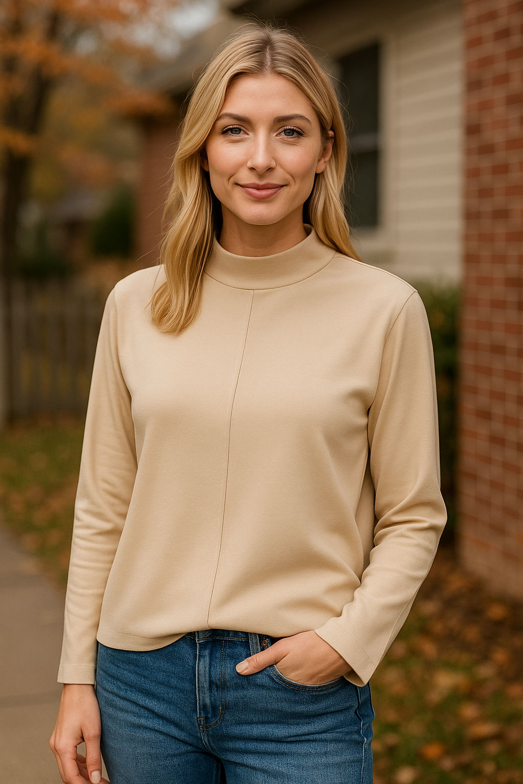 Bella Donna Sweatshirt Modern Basic