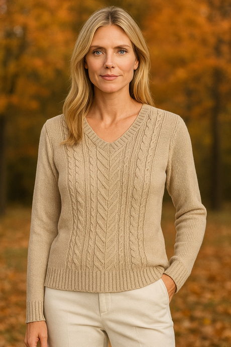 Bella Donna Strickpullover Zopftraum