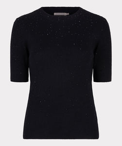 Esqualo Strickshirt Glitzer