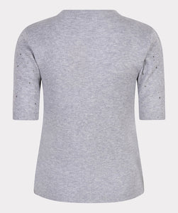 Esqualo Strickshirt Glitzer