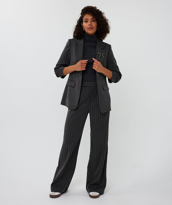 Esqualo Blazer Grau Melange
