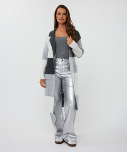 Esqualo Cardigan mit Blockstreifen