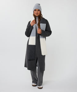 Esqualo Cardigan mit Blockstreifen