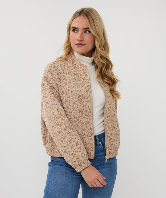 Esqualo Blouson mit Blumen