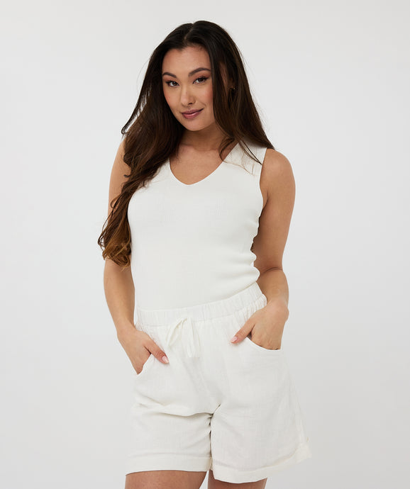 Esqualo Top offwhite