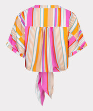 Laden Sie das Bild in den Galerie-Viewer, Esqualo Bluse Knot Striped