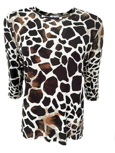 Shirt mit Kuhflecken
