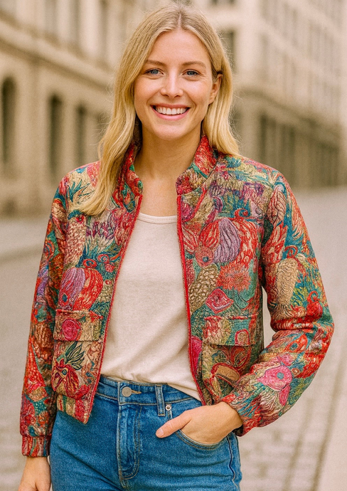 Boho Jacke bunt