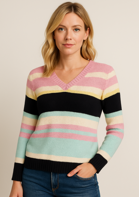 Bella Donna Strickpullover Rose