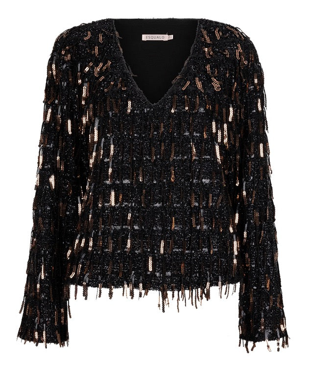 Esqualo Bluse Party Sparkle