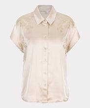 Laden Sie das Bild in den Galerie-Viewer, Esqualo Bluse Batwing Sequins