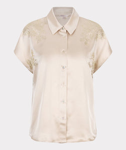 Esqualo Bluse Batwing Sequins