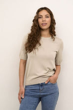 Laden Sie das Bild in den Galerie-Viewer, Kaffe Kurzarm Pullover Lizza