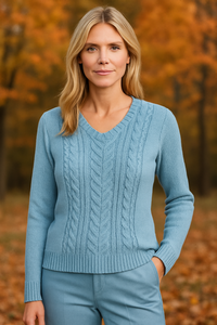 Bella Donna Strickpullover Zopftraum